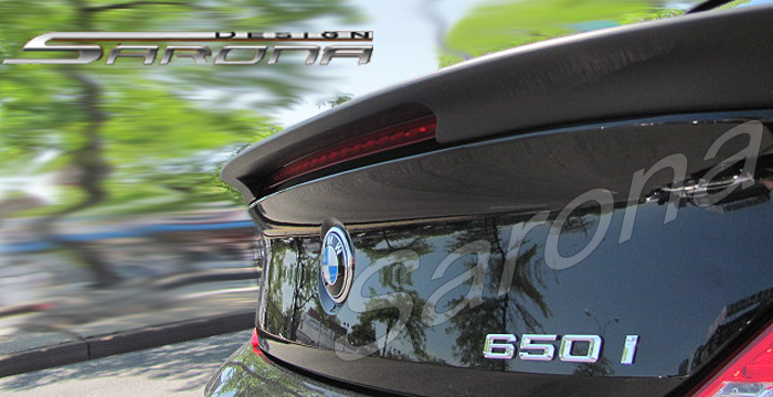 Custom BMW 6 Series Trunk Wing  Coupe (2008 - 2010) - $340.00 (Part #BM-065-TW)